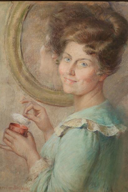 null CARRIER-BELLEUSE Pierre (1851-1932/33)

Femme se poudrant

Pastel sur papier...