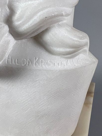 null Hilda Kristina LASCARI (1886-1937)

Tête de femme

sujet marbre signé

H. 35...