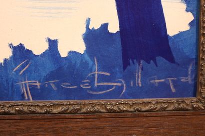 null GAILLARD Marcel (1886-1947)

Bord de rivière en bleu

encre sur papier 

signée...