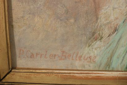 null CARRIER-BELLEUSE Pierre (1851-1932/33)

Femme se poudrant

Pastel sur papier...