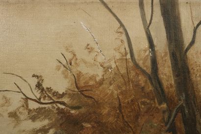 null Ecole française du XIXe siècle

Chiens de chasse

Huile sur toile

50 x 65 cm

(Petite...