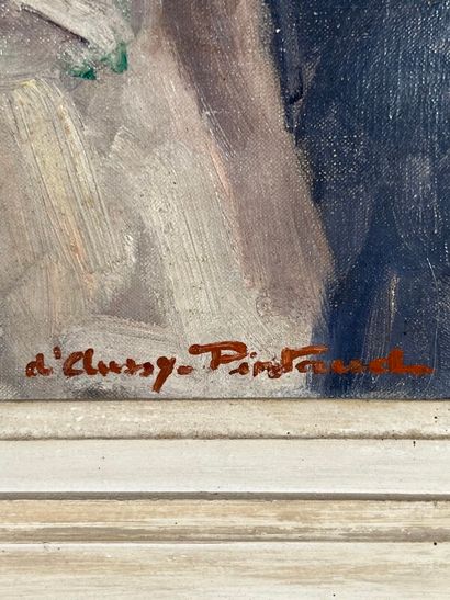 null D'AUSSY-PINTAUD Louise (1900-1990)

huile sur toile 

signée en bas à droite...