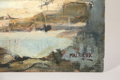 null MALRIEUX Pierre (1920)

Vue du Bassin, 

huile sur panneau, 

signée en bas...