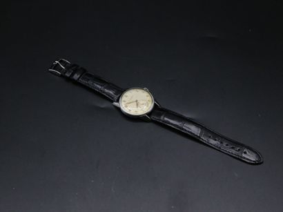 null International Watch & Co, Portugaise, boitier de montre acier, marqué, index...
