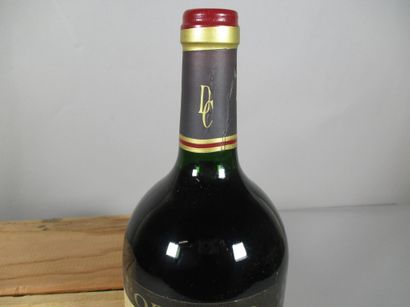 null 1 mag LAURETAN Bordeaux 1993- bas goulot, étiquette sale