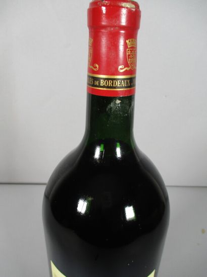 null 1 magnum Ch. LAROQUE bas goulot Bordeaux 1991