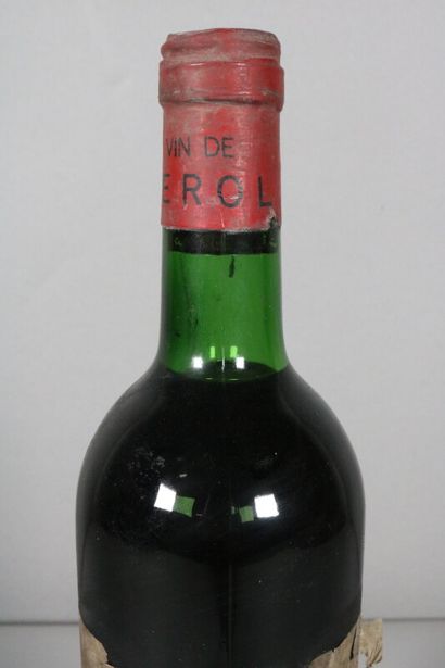null 1 blle Ch. BOURGNEUF VAYRON Pomerol 1975 - bas goulot, étiquette sale