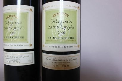 null 2 blles MARQUIS DE SAINT-ESTEPHE Saint-Estèphe 2000