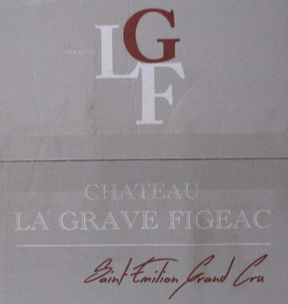 6 blles Ch. LAGRAVE FIGEAC Saint-Emilion...