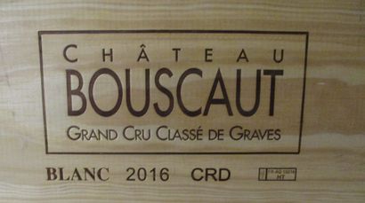  5 blles Ch. BOUSCAUT (blanc) Graves 2016