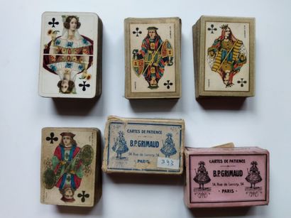 null 1 lot de 6 jeux de patiences -1870/1900 -

Grimaud Malmennade - Dondorf

tous...