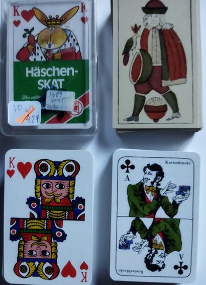 null Allemagne

Un lot de quatre jeux allemands semi-moderne :

Un jeu Happy playing...