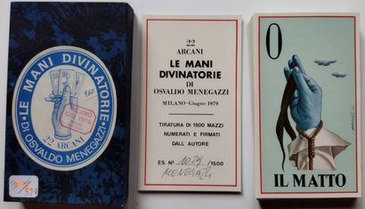 null Tarots d'artistes

Osvaldo Menegazzi : Le Mani Divinatoire - 1979 - complet...