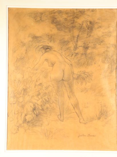 null DUMAS Gaëtan (1879-1950) 

Femme nue au jardin

dessin

59 x 46,5 cm - à vue...