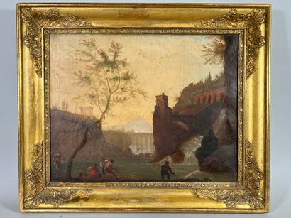 null Ecole française du XIXème

Paysage animé 

huile sur toile

31 x 39,5 cm
