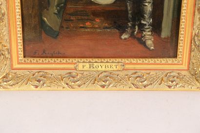 null ROYBET Ferdinand (1840-1920)

Mousquetaire

huile sur panneau

signée en bas...