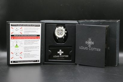null Louis COTTIER

Montre bracelet boitier acier squelette

dans sa boite