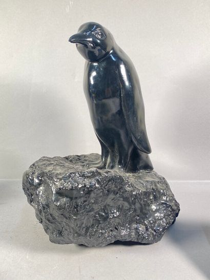 null SWEETLOVE William (1949) Pingouin : sujet résine noire

Epreuve d'artiste -...