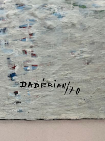 null DADERIAN Dikran (1929)

Abstrait 

huile sur toile

signée en bas à droite

130...