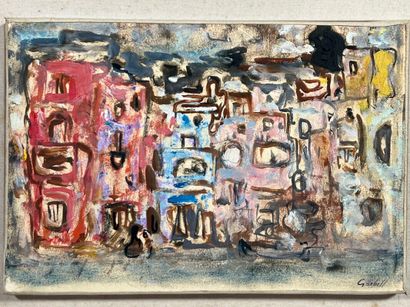 null GARBELL Alexandre Sascha (1903-1970)

Vue d'une ville

huile sur toile

signée...