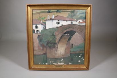 null Albert Pierre BÉGAUD (1901-1966)

Le Pont Noblia à Bidarray

Huile sur toile...
