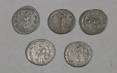 null Philip I (244-249),

Antoninians, 5 copies

TTB+/ Sup