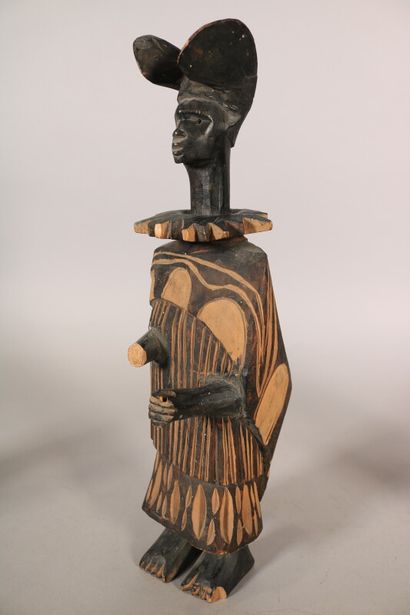 null Trois statuettes BEMBE époque coloniale et une flute du Burkina Faso 

Haut....
