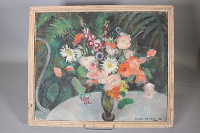 null Mildred BENDALL (1891-1977)

Still life with a flowering vase

Oil on canvas...