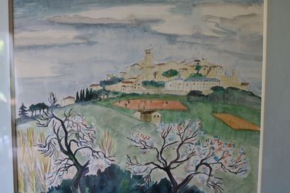 null Yves BRAYER (1907-1990)

Village of Cordes in spring 

Watercolor

Signed lower...