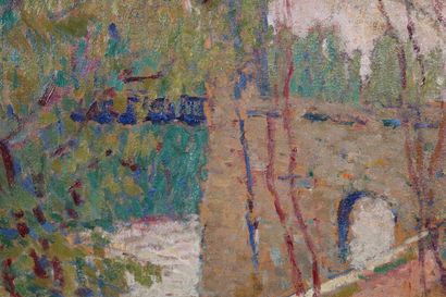 null Jospeh LEPINE (1867-1943)

Bridge at Port le Penne (Lot-et-Garonne)

Oil on...