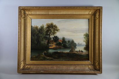 null Frederic MIALHE (1810-1881)

View of Mexico

Oil on canvas

Signed lower right...