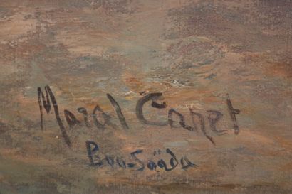 null Marcel CANET (1875-1959)

Saharan Interior 

Oil on canvas signed lower left

163...