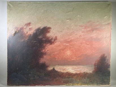 null Ferdinand LOYEN DU PUIGAUDEAU (1864 - 1930)

Reverie at sunset

Oil on canvas,...