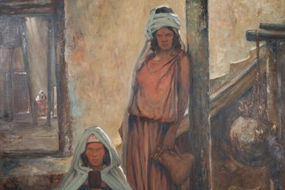 null Marcel CANET (1875-1959)

Saharan Interior 

Oil on canvas signed lower left

163...