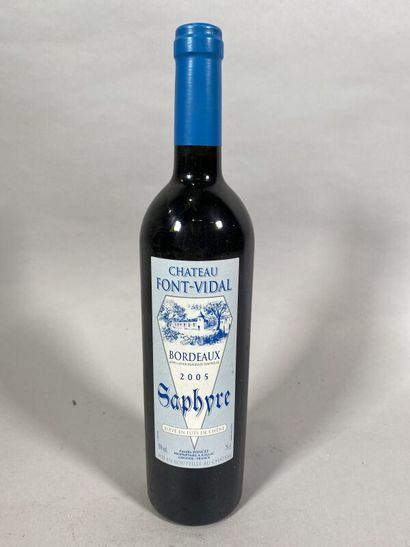 11 blles Ch. Fond-Vidal Saphir Bordeaux ...