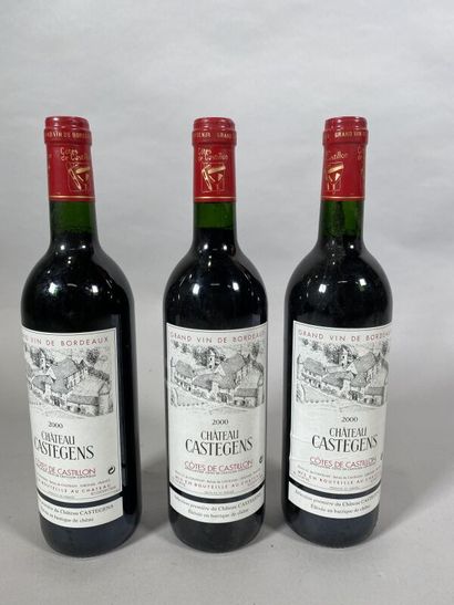 null 3 blles Ch. Castejens Côtes de Castillon 2000