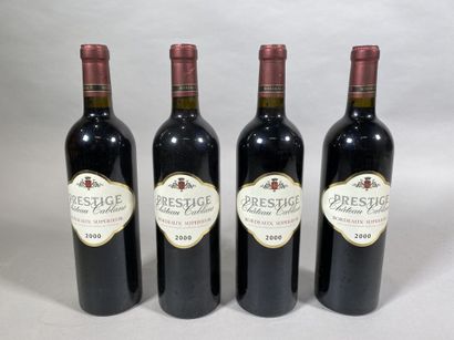 4 blles Ch. Cablanc Prestige Bordeaux supérieur...