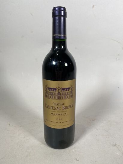 null 1 blle Ch. Cantenac Brown Margaux 1990