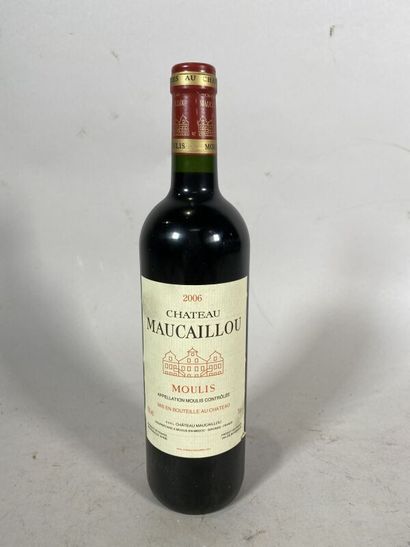null 8 blles Ch. Maucaillou Moulis 2006