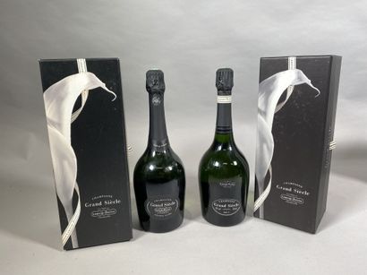 null 2 bottles LAURENT PERRIER Grand Siècle Champagne