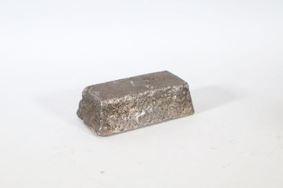 null Silver ingot, no precision of the titration - Gross weight : 2730 g
