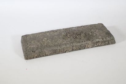 null Silver ingot, no precision of the titration - Gross weight about 8,9 kg