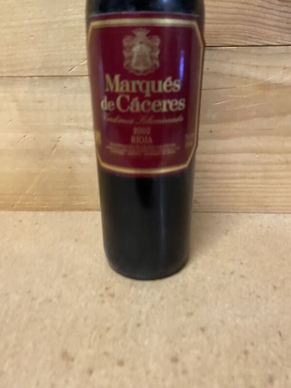null 2 bottles Marqués de Cacéres, Rioja, 2002, BN 