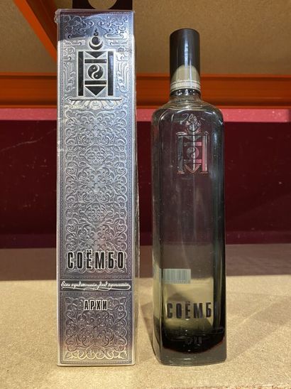 null 1 bottle Vodka 75cl, produced in Mongolia with box