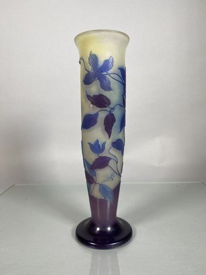 Établissements GALLÉ (1904-1936) 
Vase balustre...