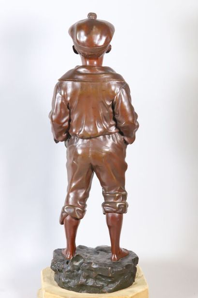 null Victor SZCZEBLEWSKI (1888-1965)
Whistling moss
Bronze signed on the base 
Foundry...