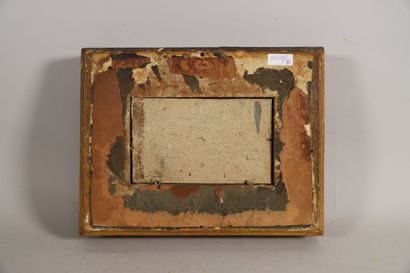 null Ecole FLAMANDE vers 1780
Fête paysanne
Fixé sous verre
9.8 x 15 cm