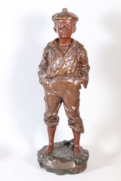 null Victor SZCZEBLEWSKI (1888-1965)
Whistling moss
Bronze signed on the base 
Foundry...