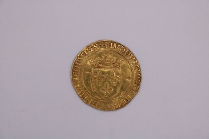 null FRENCH CURRENCIES - Louis XII (497-1515). Another example. 3,36 g. Lyon (point...