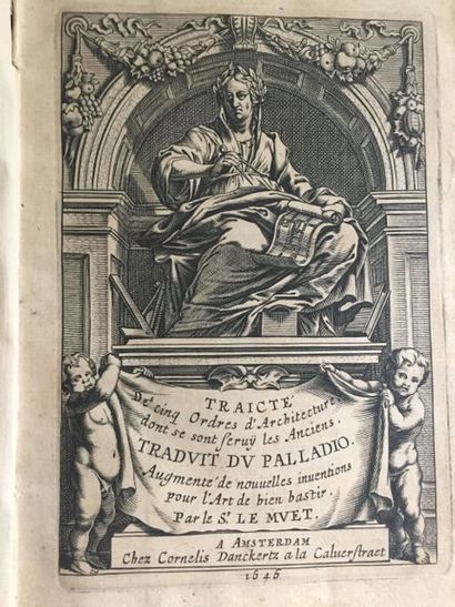 null PALLADIO. Architecture de Palladio, divisée en quatre livres : dans lesquels,...